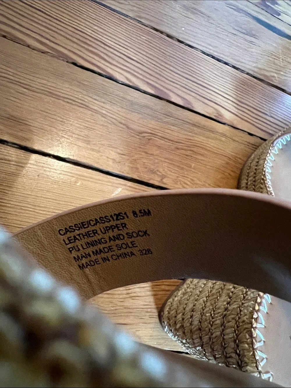Steve Madden Cassie Raffia Espadrille Wedge Sandals - NWOT